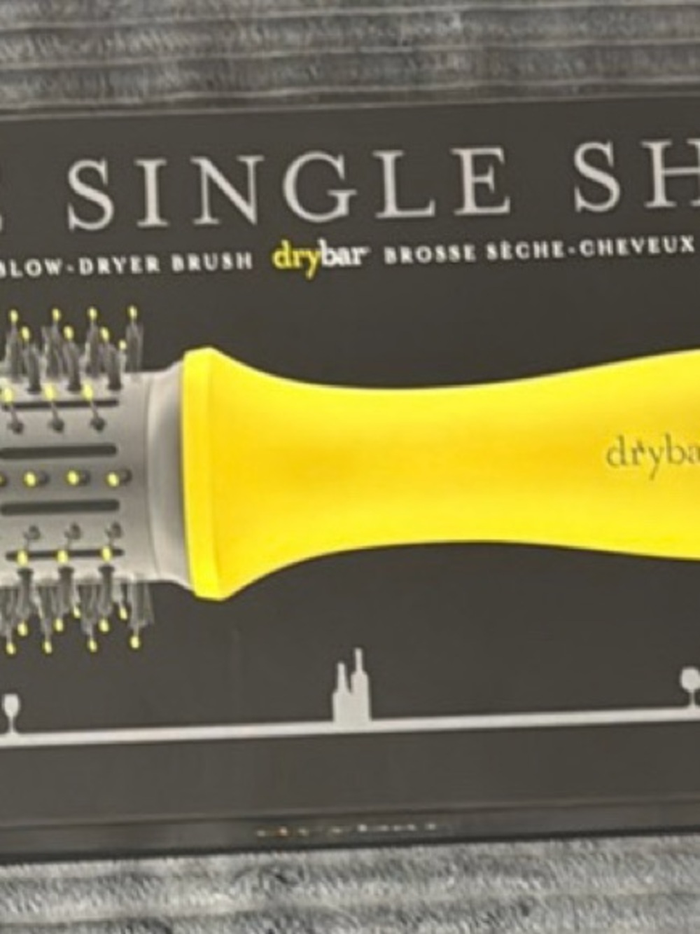 Drybar Yellow Kids Blow-Dryer Brush with Ventilated Head